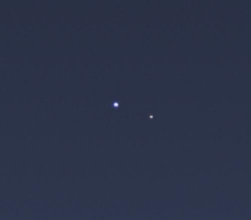 The Earth and Moon as photographed by NASA's Cassini spacecraft from Saturn orbit on July 19, 2013.