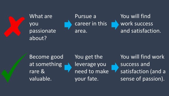 Don't follow your passion